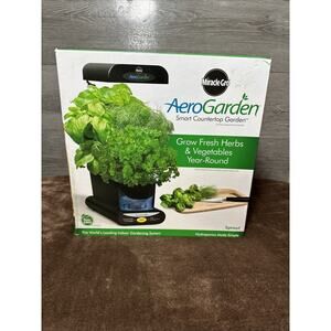 Miracle-Gro Indoor Aerogarden 100303-Black OPEN BOX Never Used